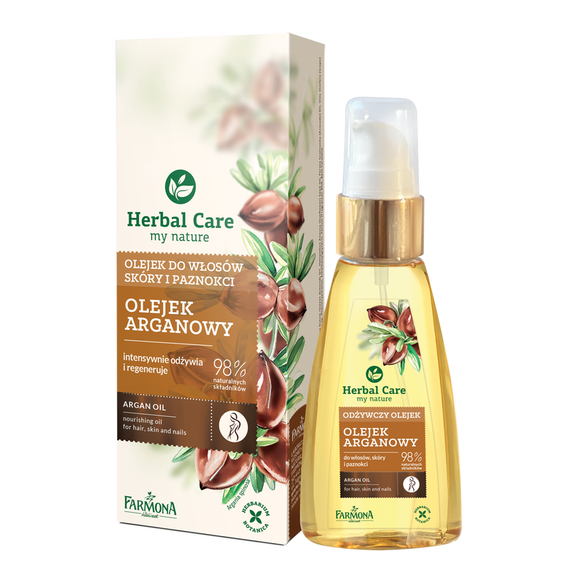 FARMONA HERBAL CARE: ARGÁN OLAJ HAJRA, ARCRA ÉS TESTRE 55 ML