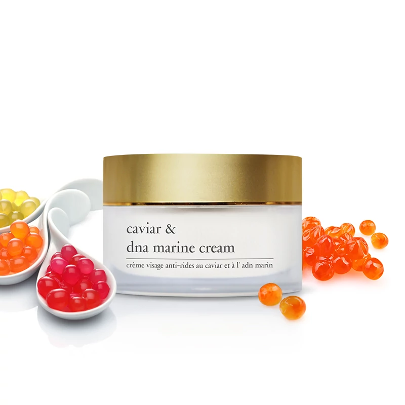 YELLOW ROSE - CAVIAR & MARINE DNA - Anti-ageing hatású arckrém, 50 ml