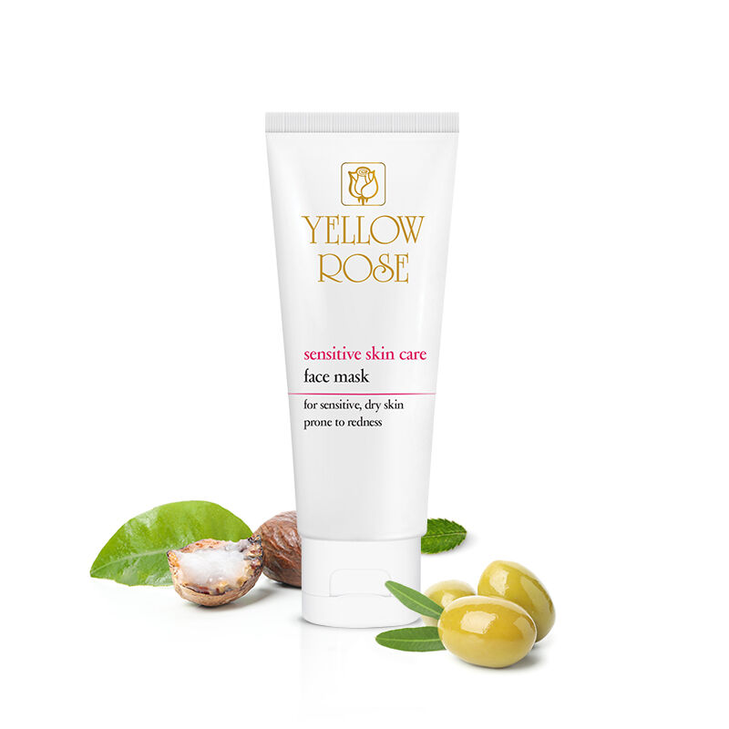 Yellow Rose Sensitive Skin Care Nyugtató hatású krémpakolás 50 ml