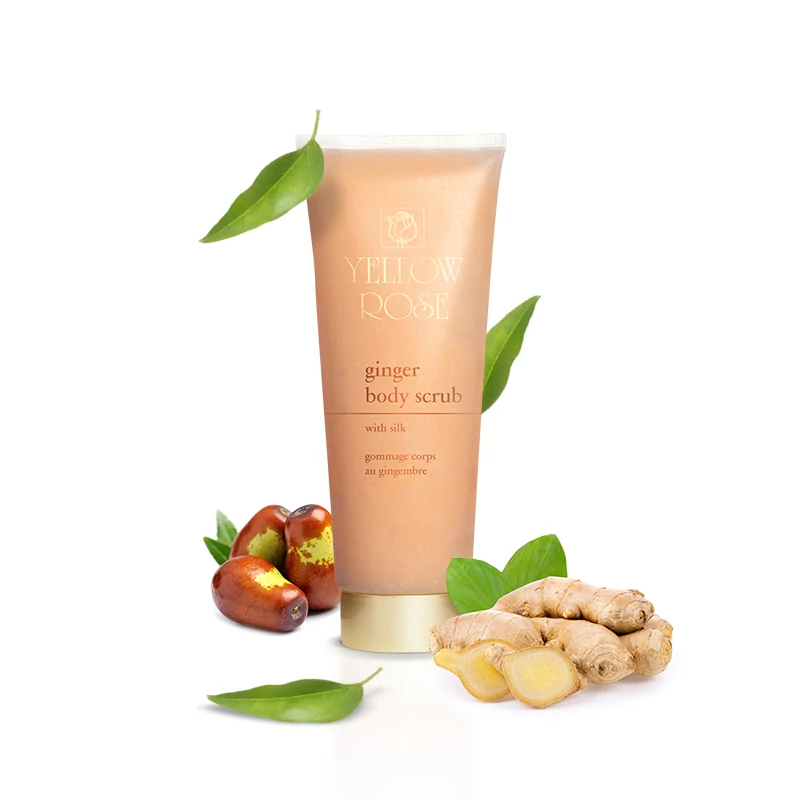 Yellow Rose Gyömbéres testradír selyemproteinekkel 250 ml