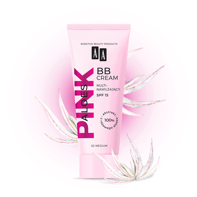 AA Pink Aloe - BB krém 02 Medium SPF15 30 ml