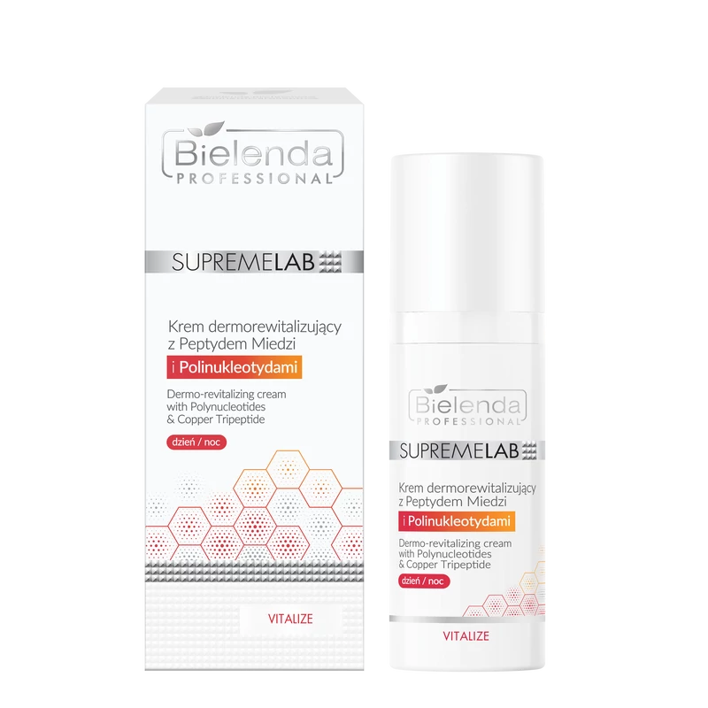 SUPREMELAB - ARCHITECT - Dermorevitalizáló hatású arckrém réz-tripeptiddel és polinukleotidokkal, 50 ml