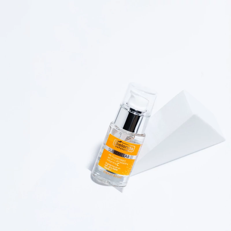 SUPREMELAB - ENERGY BOOST - Bőrszínkiegyenlítő hatású szérum ultrastabil C-vitaminnal, 15 ml