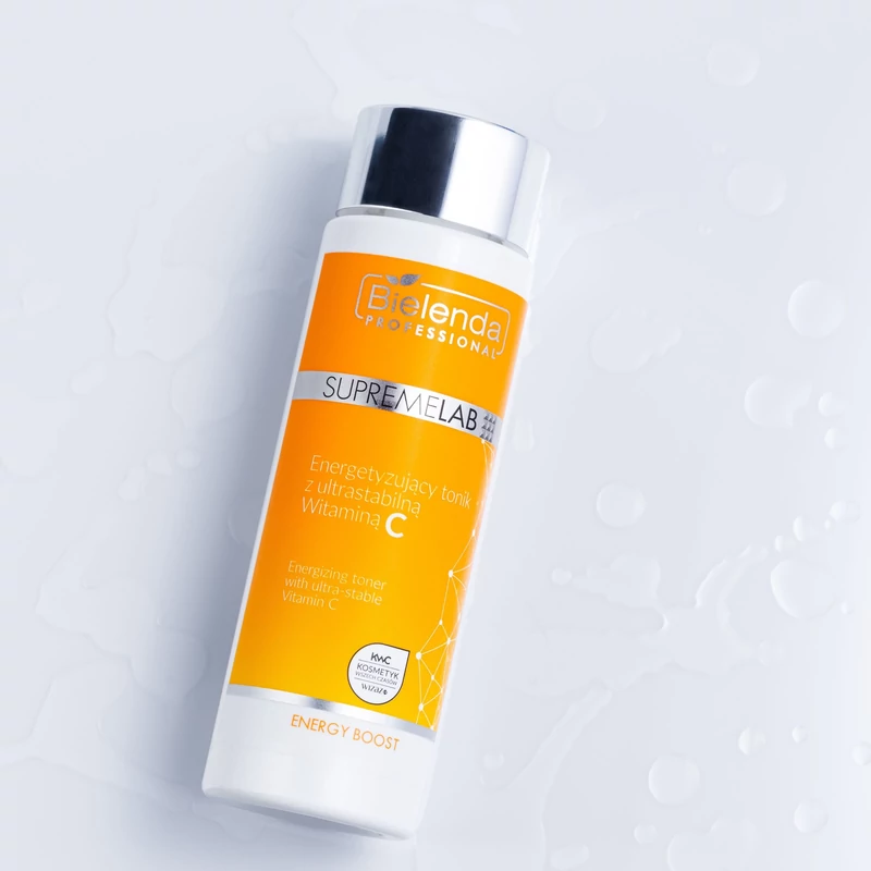 SUPREMELAB - ENERGY BOOST - Energizáló hatású arctonik ultrastabil C-vitaminnal, 200 ml