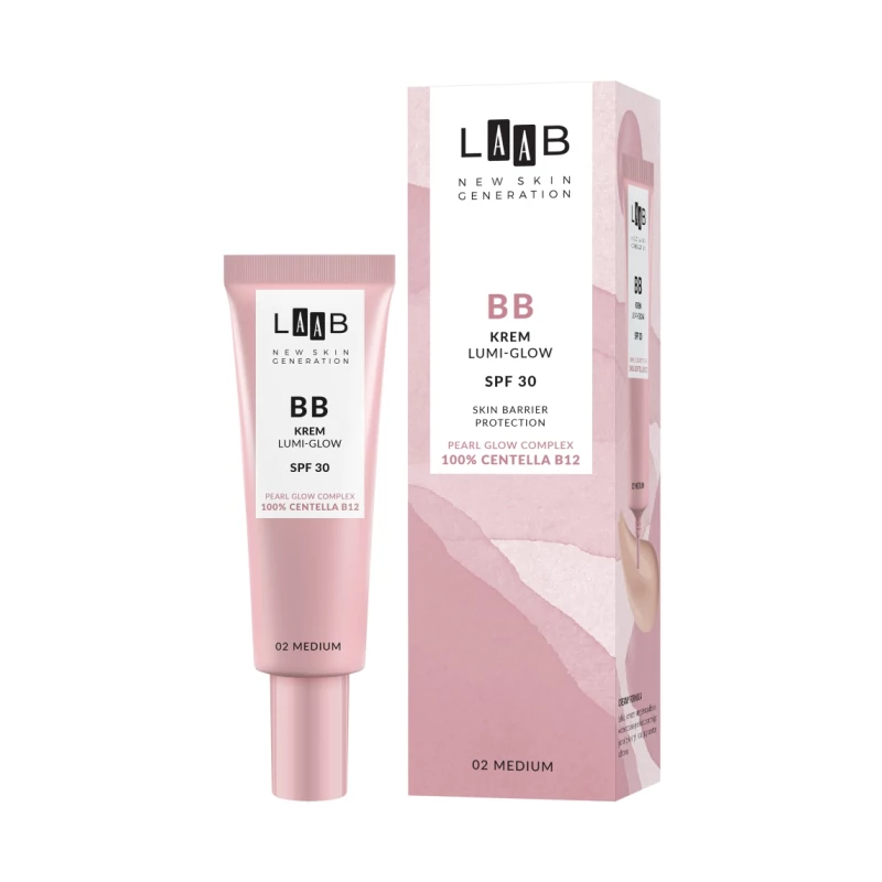 AA LAAB - Lumi Glow BB krém SPF30 Medium 02, 30 ml