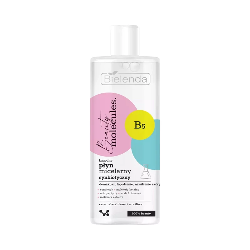 BIELENDA - BEAUTY MOLECULES - Szinbiotikus micellás víz, 500 ml