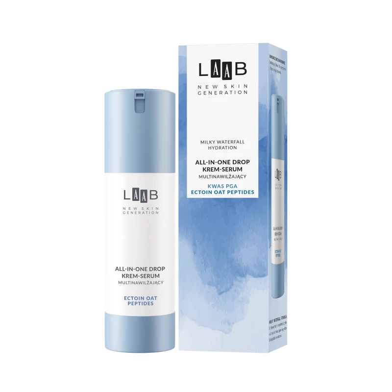 AA LAAB - Milky Waterfall Hydration -  Multi-hidratáló hatású krém-szérum, 80 ml