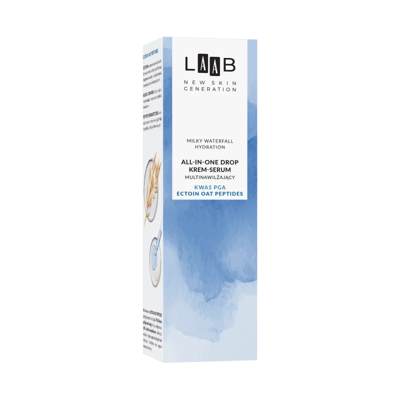 AA LAAB - Milky Waterfall Hydration -  Multi-hidratáló hatású krém-szérum, 80 ml