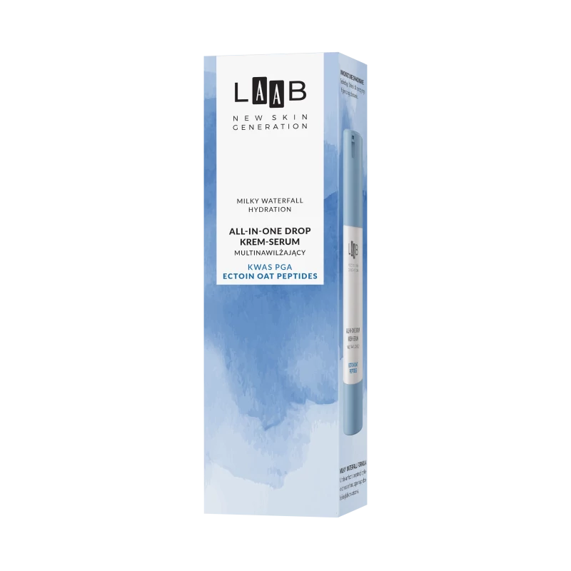 AA LAAB - Milky Waterfall Hydration -  Multi-hidratáló hatású krém-szérum, 80 ml