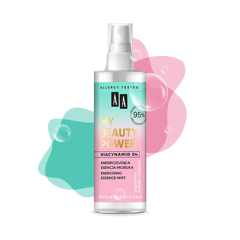 AA MY BEAUTY POWER NIACINAMIDE - Energizáló hatású arcpermet esszencia 100 ml