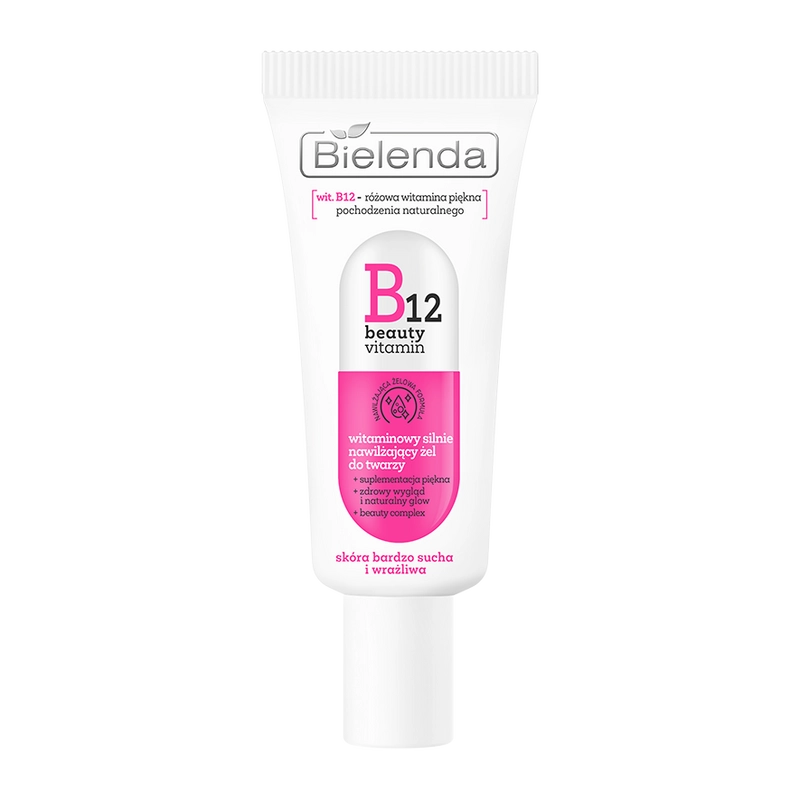 Bielenda B12 Beauty Vitamin Intenzív hidratáló hatású arcápoló gél 50 ml