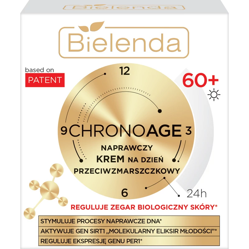 BIELENDA - CHRONO AGE 24h - Helyreállító hatású nappali arckrém, 50 ml
