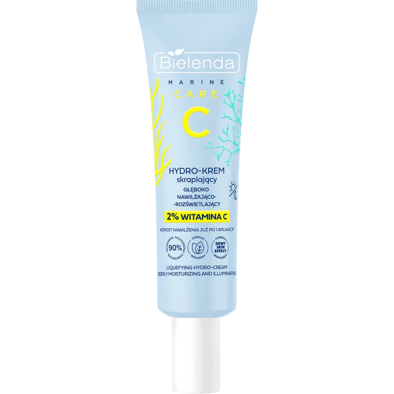 Bielenda Marine Care C Mélyhidratáló és bőrszínjavító hatású hidro-krém 50 ml