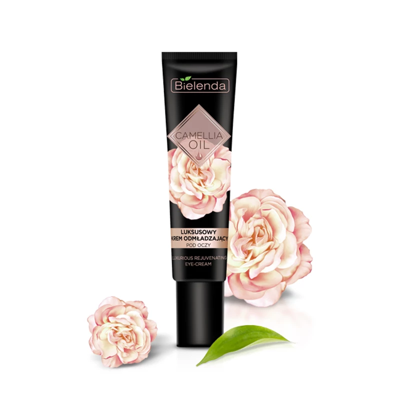BIELENDA CAMELLIA OIL: LUXUS BŐRFIATALÍTÓ HATÁSÚ SZEMKÖRNYÉKI KRÉM 15 ML