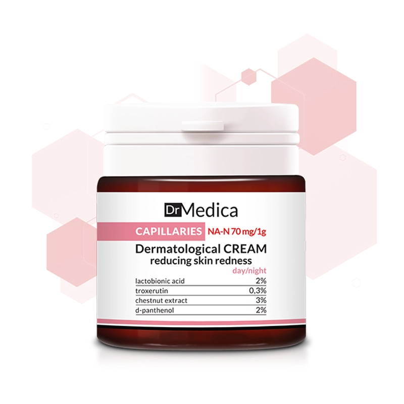Bielenda Dr Medica Capillaries Dermatológiai bőrpírt csökkentő arckrém 50 ml