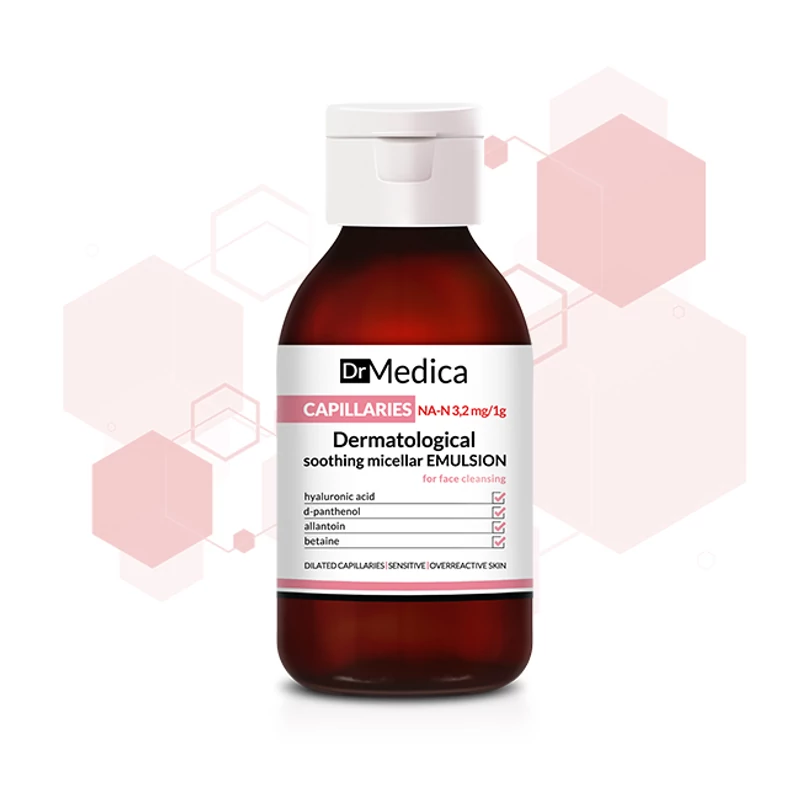 Bielenda Dr Medica Capillaries Dermatológiai micellás tisztító emulzió 250 g