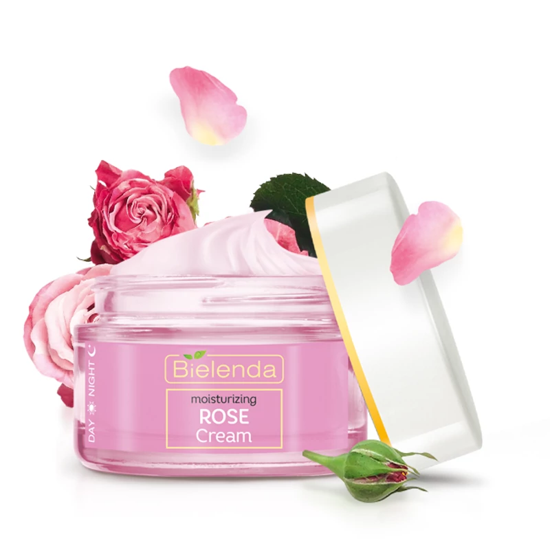 BIELENDA ROSE CARE: HIDRATÁLÓ HATÁSÚ N/É ARCKRÉM 50 ML