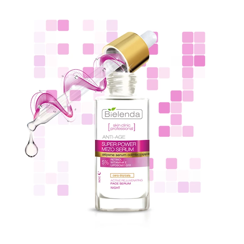 Bielenda Skin Clinic Professional Aktív bőrfiatalító éjszakai szérum 30 ml