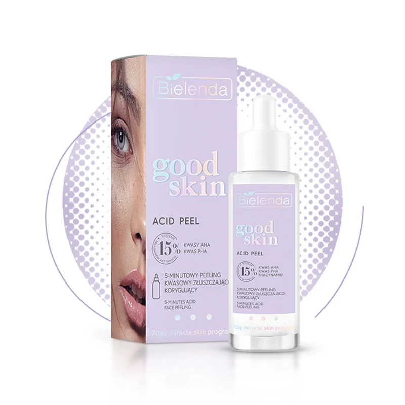 Bielenda Good Skin Acid Peel 5 perces korrigáló hatású hámlasztó 30 g