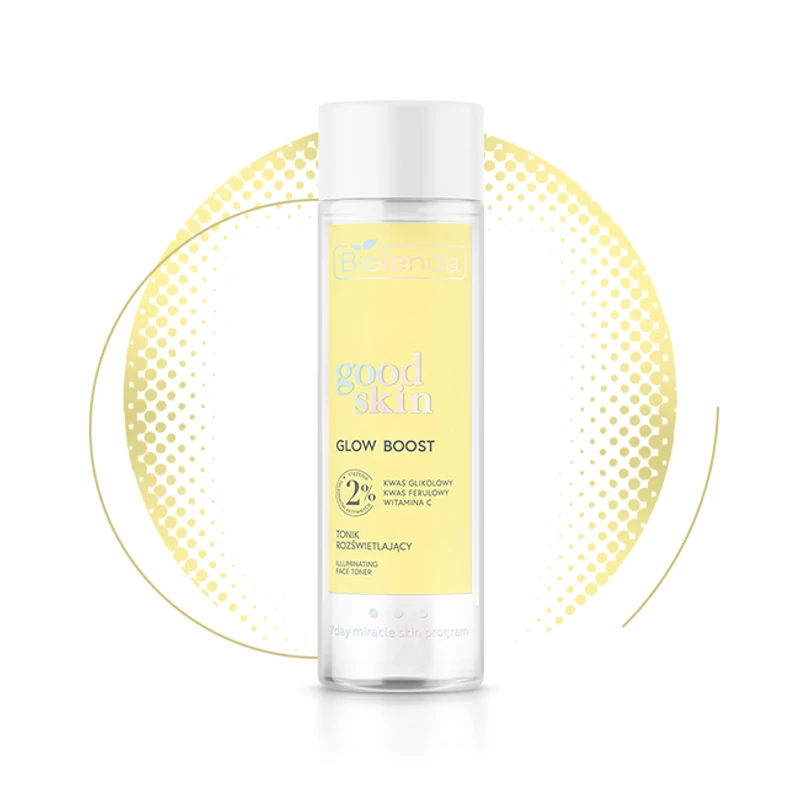 BIELENDA GOOD SKIN GLOW BOOST: Ragyogást fokozó tonik 200 ml
