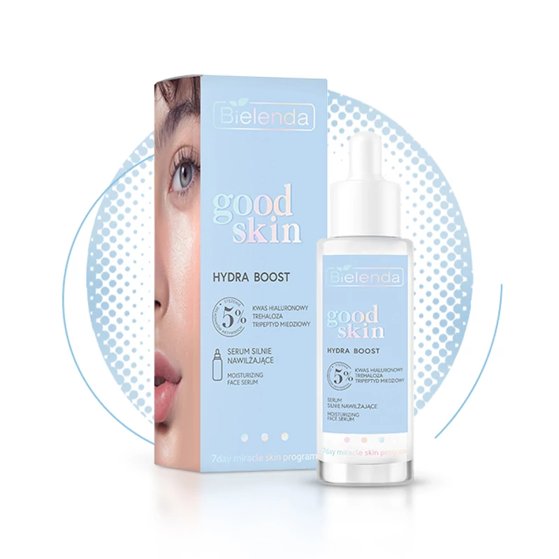BIELENDA GOOD SKIN HYDRA BOOST: Intenzív hidratáló hatású szérum 30 ml