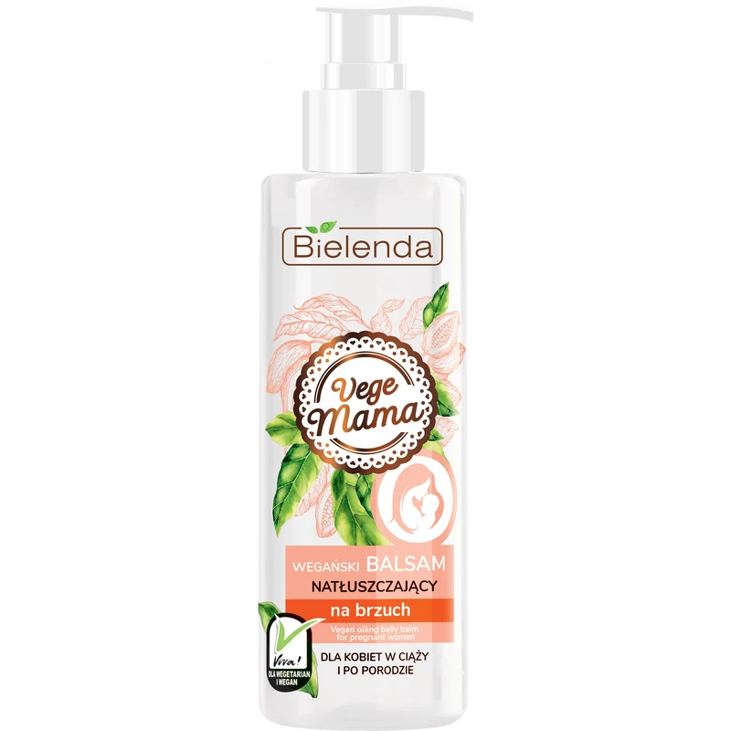 BIELENDA VEGE MAMA: VEGÁN, OLAJOS POCAK BALZSAM KISMAMÁKNAK 200 ML