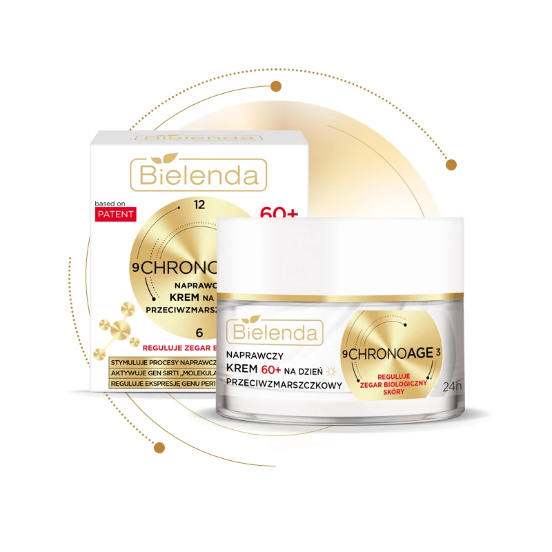 BIELENDA - CHRONO AGE 24h - Helyreállító hatású nappali arckrém, 50 ml