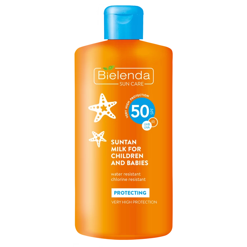 BIELENDA SUN CARE: VÉDŐ NAPTEJ GYERMEKEKNEK ÉS BABÁKNAK SPF 50 150 ML