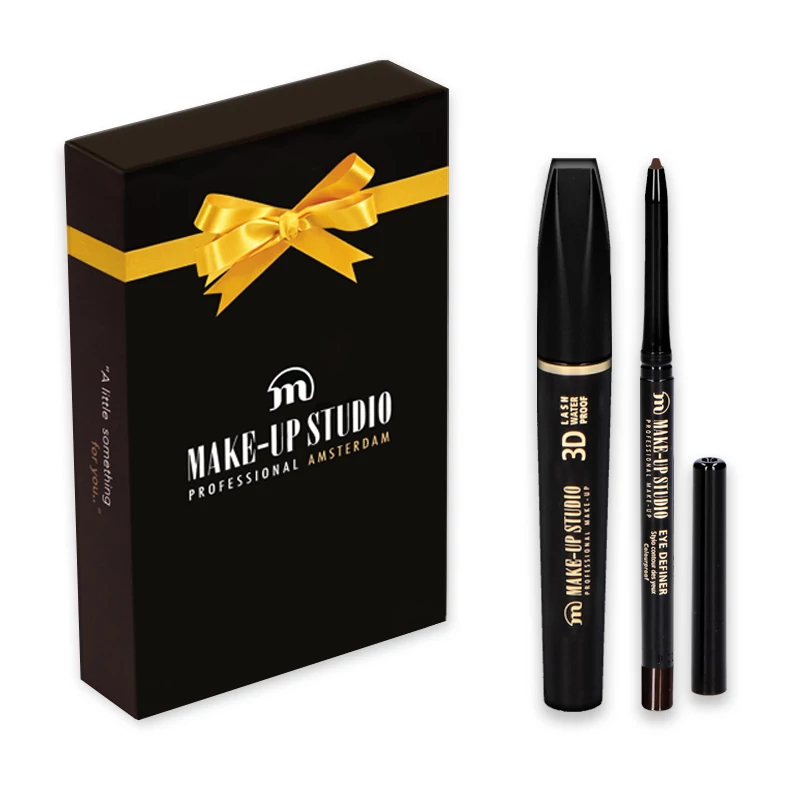 Make-up Studio - Giftbox Special Eyes (3D False Lash Mascara Extra Black + Eye Definer Dark Brown)