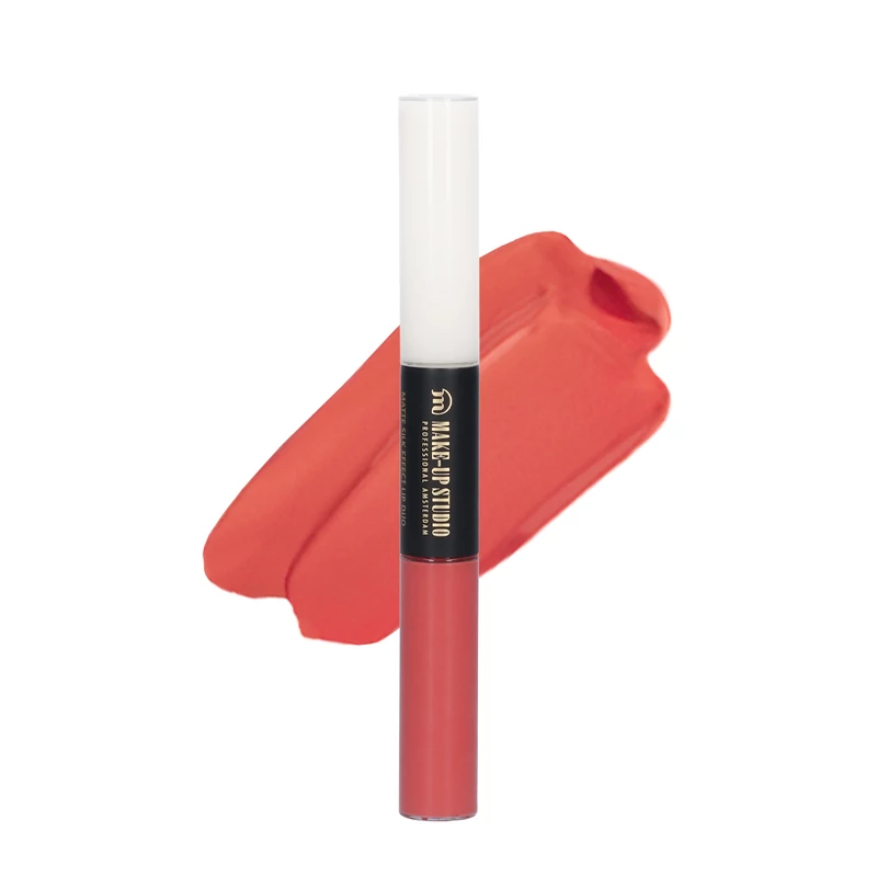 MAKE-UP STUDIO - MATTE SILK EFFECT LIP DUO: CHARMING CORAL