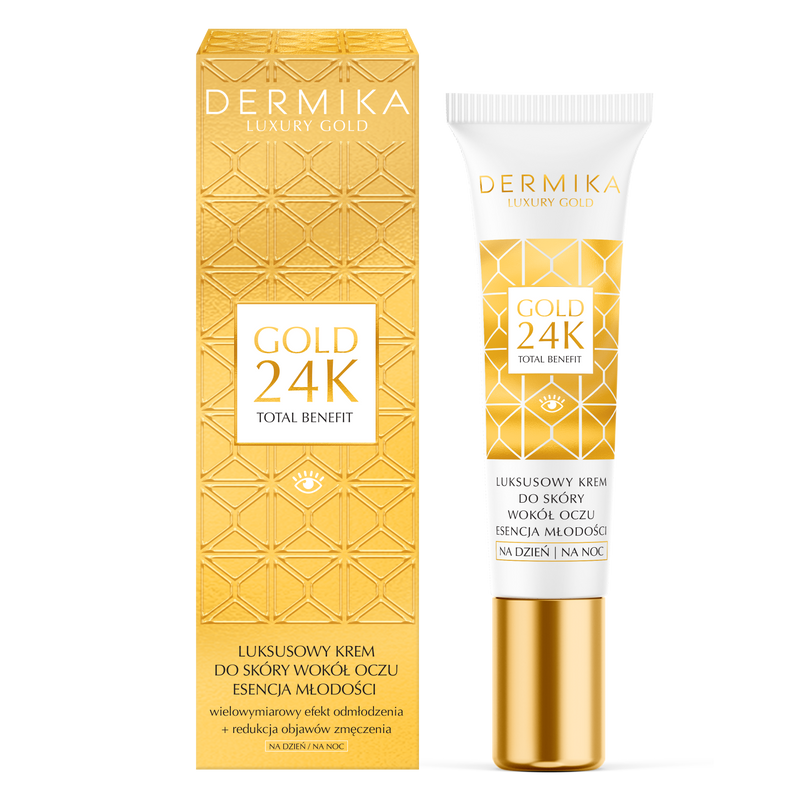 DERMIKA LUXURY GOLD - Fiatalság esszenciája szemkörnyéki krém 15 ml
