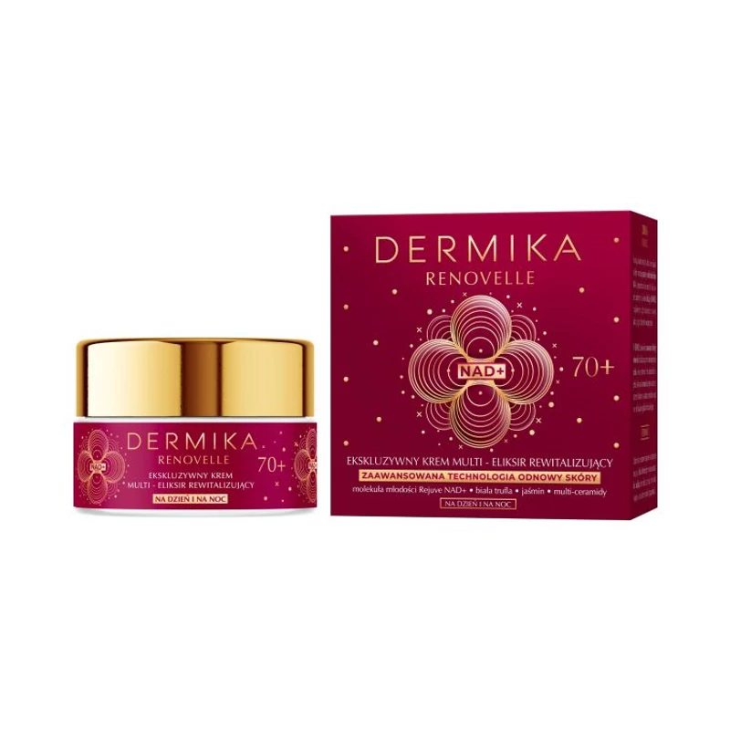 DERMIKA - RENOVELLE - 70+ Multi-revitalizáló krém-elixír 50 ml