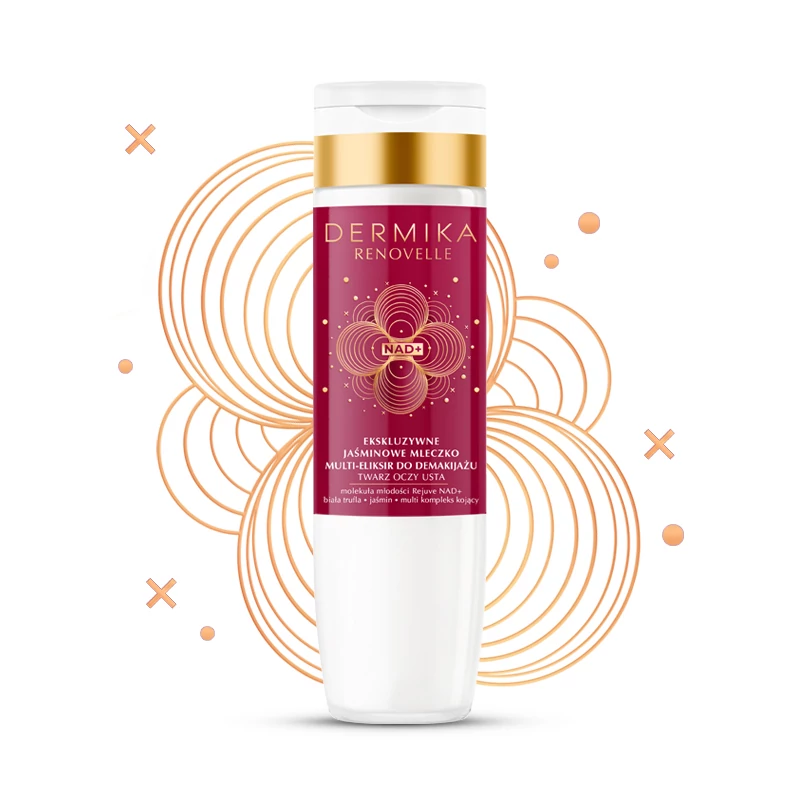 DERMIKA - RENOVELLE - Sminklemosó tej jázminnal, 200 ml