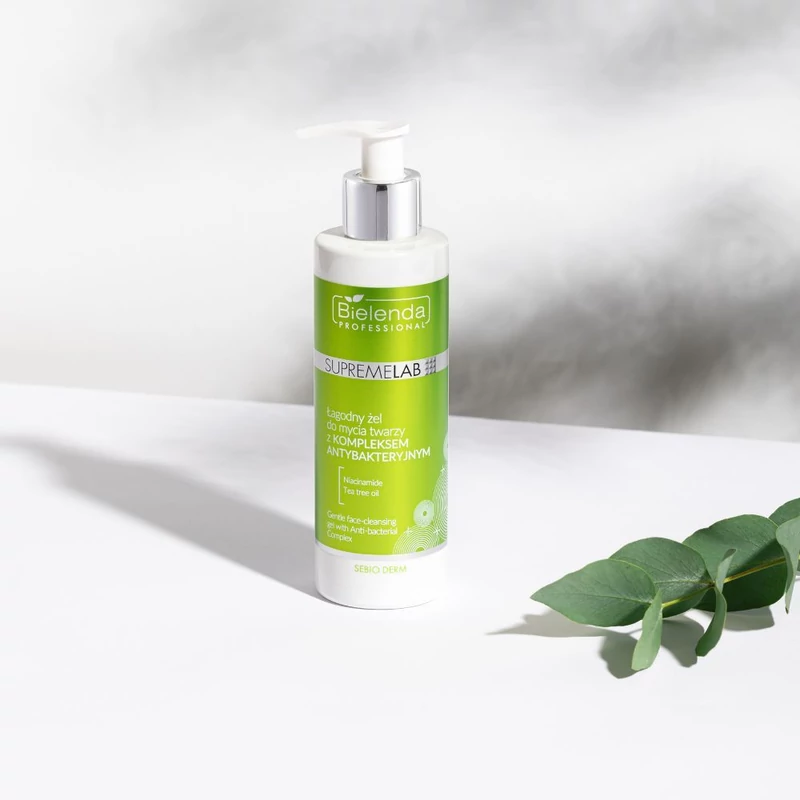 SUPREMELAB - SEBIO DERM - Antibakteriális hatású, gyengéd arclemosó gél, 200 g