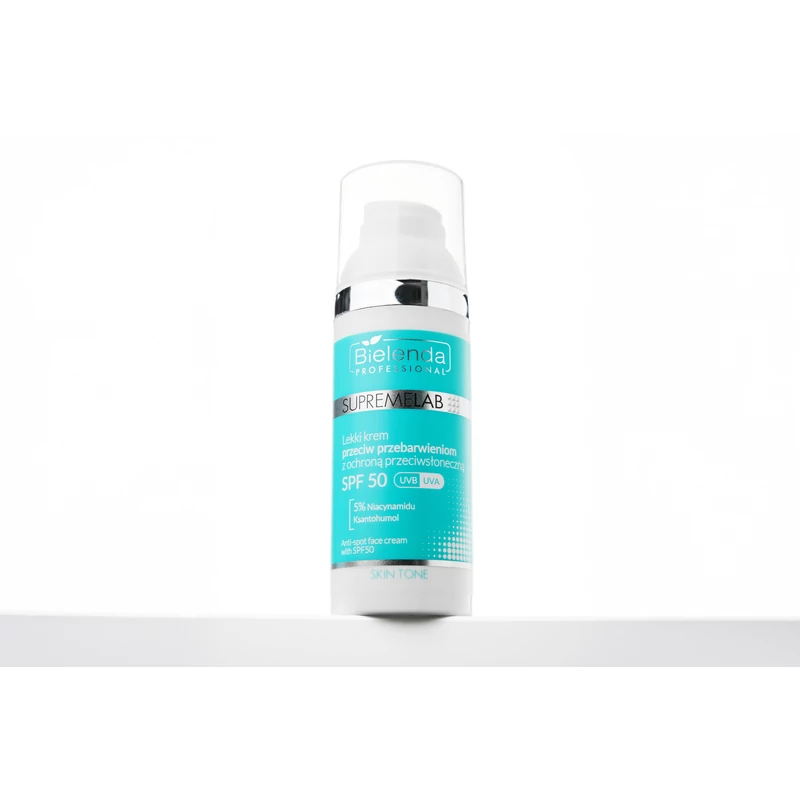 SUPREMELAB - SKIN TONE - Hiperpigmentáció elleni fényvédő arckrém SPF 50, 50 ml
