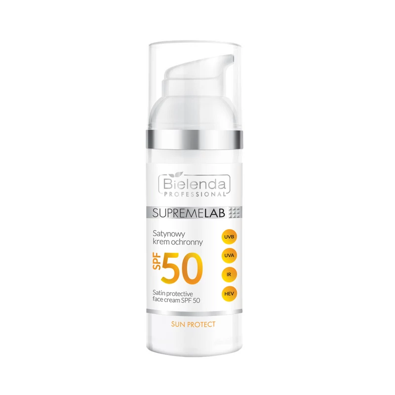 SUPREMELAB - SUN PROTECT Napvédő arckrém SPF 50 UVA/UVB/HEV/IR, 50 ml