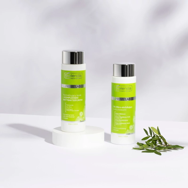 SUPREMELAB - SEBIO DERM - Antibakteriális és normalizáló hatású tonik, 200 ml