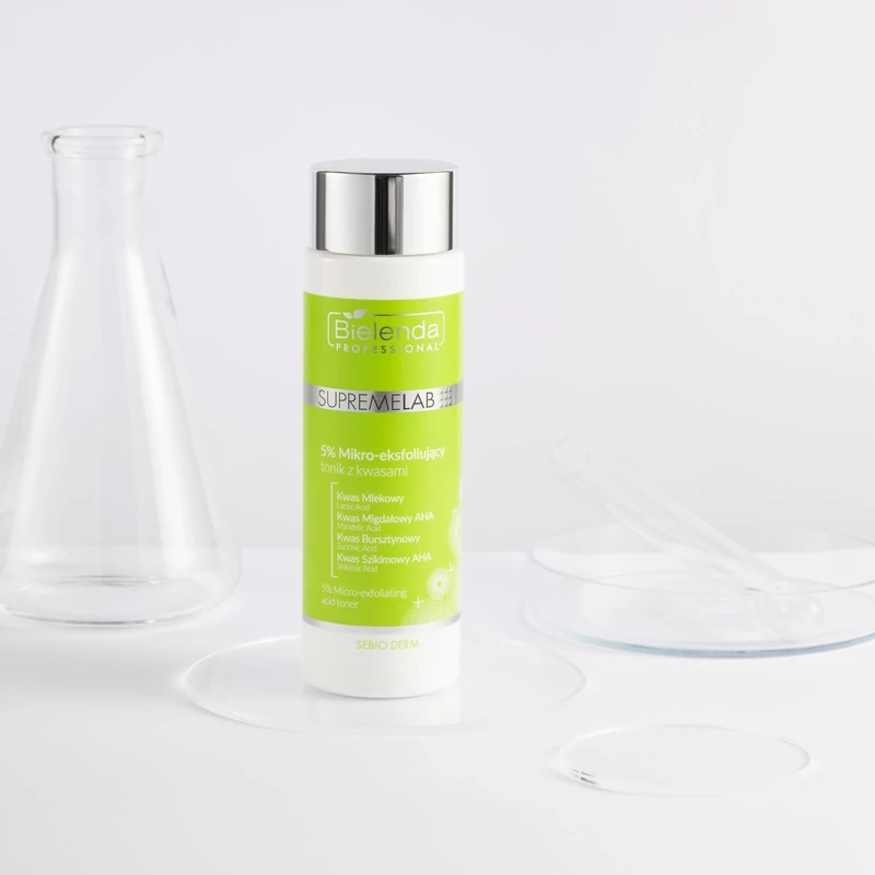 SUPREMELAB - SEBIO DERM - Antibakteriális és normalizáló hatású tonik, 200 ml