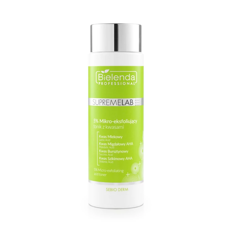 SUPREMELAB - SEBIO DERM - Antibakteriális és normalizáló hatású tonik, 200 ml