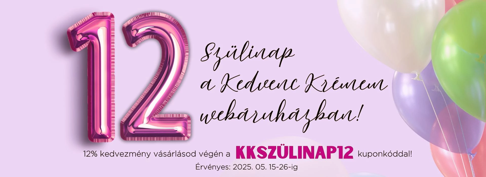KK 12. szülinap
